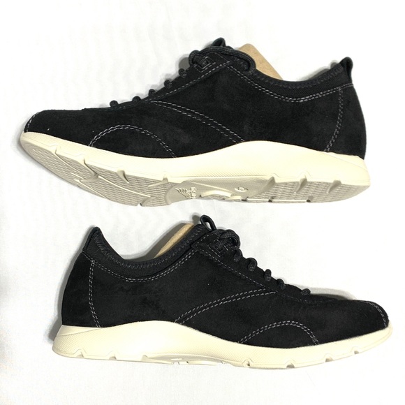 Dansko Audra Suede  Women's Black Comfort Sneakers Size 37 6.5 - 7 Shoes NEW - Picture 5 of 8